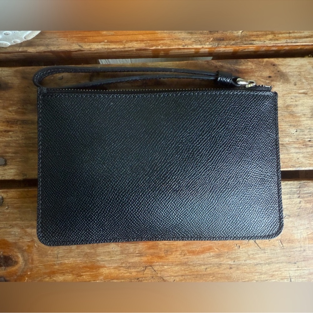 Coach Black Sparkle Star Wristlet - Picture 3 of 5